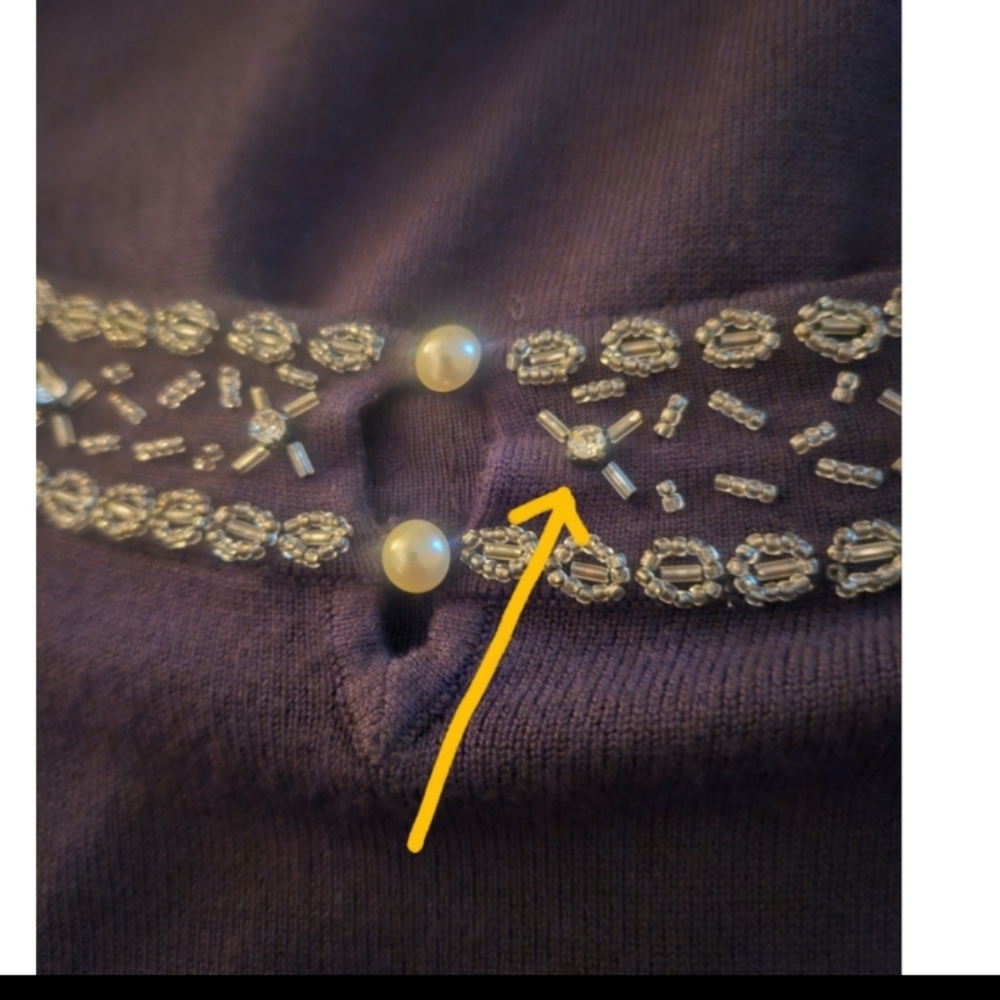 Croft & Barrow 3/4 sleeve top. - Picture 11 of 11